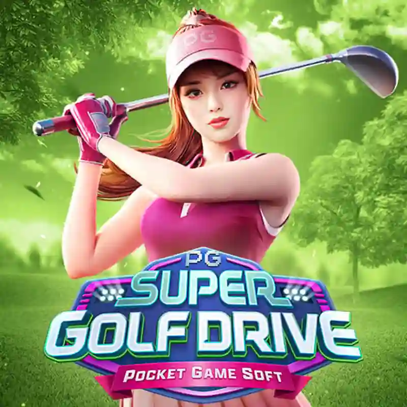 Interfaz del juego Super Golf Drive en casino 17mx